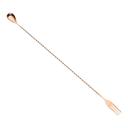 Barfly Copper Bar Spoon with Fork End, 19 5/8 inch
