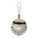 Barfly Stainless Steel Scalloped Julep Strainer, 7 inch Overall Length