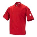 Mercer Culinary Millennia Air Red Small Unisex Sleeve Jacket