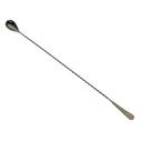 Barfly Gun Metal Black Japanese Style Standard Bar Spoon, 17 1/8 inch