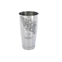 Barfly Stainless Steel Large Logo Etch Cocktail Tin, 28 Ounce