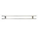 Mercer Culinary Stainless Steel 24 Magnetic Knife Bar with 6 S Hooks, 24 x 2.4 x 0.9 Inch
