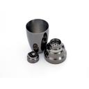 Barfly Gun Metal Black 3 Piece Heavy Duty Cocktail Shaker Set, 17 Ounce Capacity