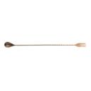 Barfly Antique Copper Bar Spoon with Fork End, 15 3/4 inch