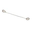 Barfly Stainless Steel Bar Spoon with Teaspoon End, 12 1/4 inch
