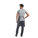 Mercer Culinary Metro Edge Blue Indigo Denim Flannery Bib Apron