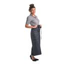 Mercer Culinary Metro Edge Server Indigo Denim Bistro Apron