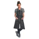 Mercer Culinary Metro Edge Server Zephyr Black Denim Bib Apron