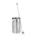 Barfly Stainless Steel Tiki Theme Double Wall Mixing Tin, 21 Ounce