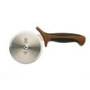 Mercer Culinary Millennia Pizza Cutter with Brown Handle, 4 inch Wheel