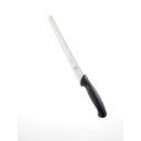 Mercer Culinary Black Left Handed Wavy Edge Wide Bread Knife, 10 inch