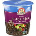 Dr McDougalls Right Foods Black Bean and Lime Big Cup Soup, 3.4 Ounce -- 6 per case.