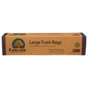 If You Care 30 Gallon Recycled Large Trash Bags with Drawstring, 10 count -- 12 per case