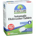 If You Care Automatic Dishwasher Tablets, 40 count -- 8 per case