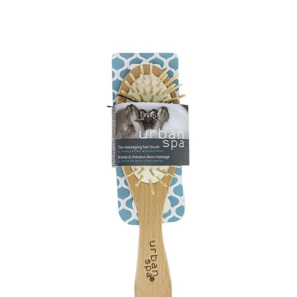 Urban Spa Massaging Hairbrush -- 6 per case