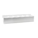 Tablecraft Stainless Steel 6 Compartment Condiment Holder.