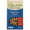 Olivias Parmesan Pepper Croutons, 5 Ounce -- 6 per case