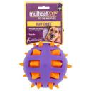Multipet Spike Tpr Ball Toy for Dog, 4.5 inch -- 3 per case