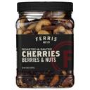 Ferris Coffee and Nut Roasted Salted Cherries Berries and Nuts, 16 Ounce -- 12 per case