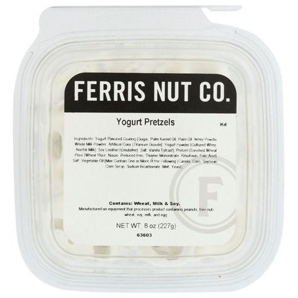Ferris Coffee and Nut Yogurt Pretzels, 7.5 Ounce -- 12 per case