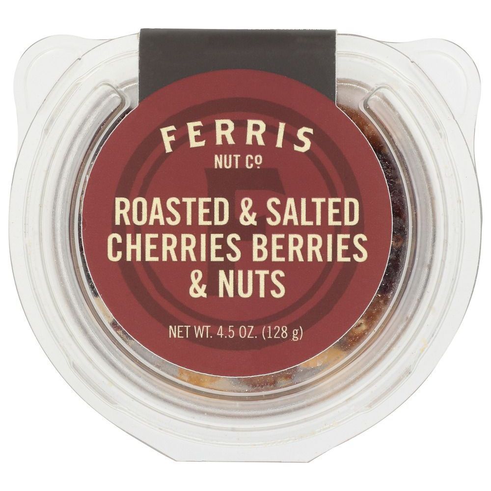 Ferris Coffee and Nut Roasted and Salted Cherries Berries and Nuts, 4.5 Ounce -- 12 per case