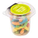 Ferris Coffee and Nut Mini Neon Sour Gummy Worms, 5 Ounce -- 12 per case