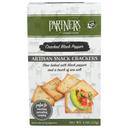 Partners Cracked Black Pepper Artisan Snack Crackers, 4 Ounce -- 6 per case