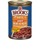 Brooks Chili Hot Beans in Chili Sauce, 15.5 Ounce Can -- 24 per case.