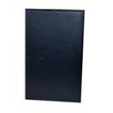 National Checking Company Black Castilian Guest Check Holder, 6 x 10 inch -- 5 per case.