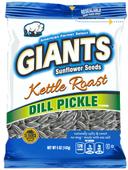 Giants Dill Pickle Flavor Kettle Roast Sunflower Seed, 5 Ounce -- 8 per case