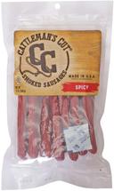 Cattlemens Spicy Smoked Sausage Stick, 12 Ounce -- 8 per case