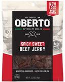 Oberto All Natural Spicy Sweet Beef Jerky, 3.25 Ounce -- 8 per case