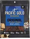 Oberto Pacific Gold Reserve Original Smoked Beef Jerky, 2.5 Ounce -- 8 per case