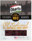 Oberto Founders Reserve Old Fashioned Natural Beef Jerky, 3 Ounce -- 8 per case.