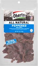 Oberto Peppered Beef Jerky - Clipstrips, 9 Ounce -- 12 per case.