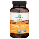 Organic India Turmeric Formula Vegetarian Capsules, 180 count