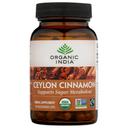 Organic India Ceylon Cinnamon Vegetarian Capsules, 90 count