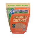 Wholesome Fair Trade Certified Organic Sucanat, 2 Pound -- 12 per case