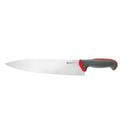 Ambrogio Sanelli Tecna Red Chef Knife with Semi Polished Blade Finishing, 12 inch