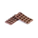 Silikomart EasyChoc Alimentary Silicone 15 Cavities Imperial Mold, 8.50 x 4.33 x 0.75 inch