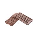 Silikomart EasyChoc Alimentary Silicone 12 Cavities Tablette Mold, 8.50 x 4.33 x 0.75 inch