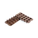 Silikomart EasyChoc Alimentary Silicone 15 Cavities Kono Mold, 8.50 x 4.33 x 0.75 inch