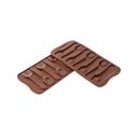Silikomart EasyChoc Alimentary Silicone 7 Cavities Spoons Mold, 8.50 x 4.33 x 0.75 inch