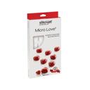 Silikomart CurveFlex Silicone 35 Cavities Micro Series Loves Mold, 13.3 x 7 x 0.9 inch