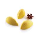 Silikomart Black Silicone 48 Cavities Quenelle Mold, 24 x 16 x 1.5 inch