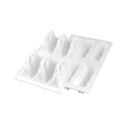 Silikomart Tre Cime 120 Silicone Mold, 120 x 45 x 65 Millimeter
