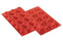 Silikomart SiliconFlex Alimentary Silicone 15 Cavities Swirl Mold, 1.85 x 0.78 inch Height Cavity