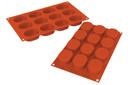 Silikomart SiliconFlex Alimentary Silicone 12 Cavities Biscotti Mold, 2.24 inch Length x 0.90 inch Width x 0.98 inch Height