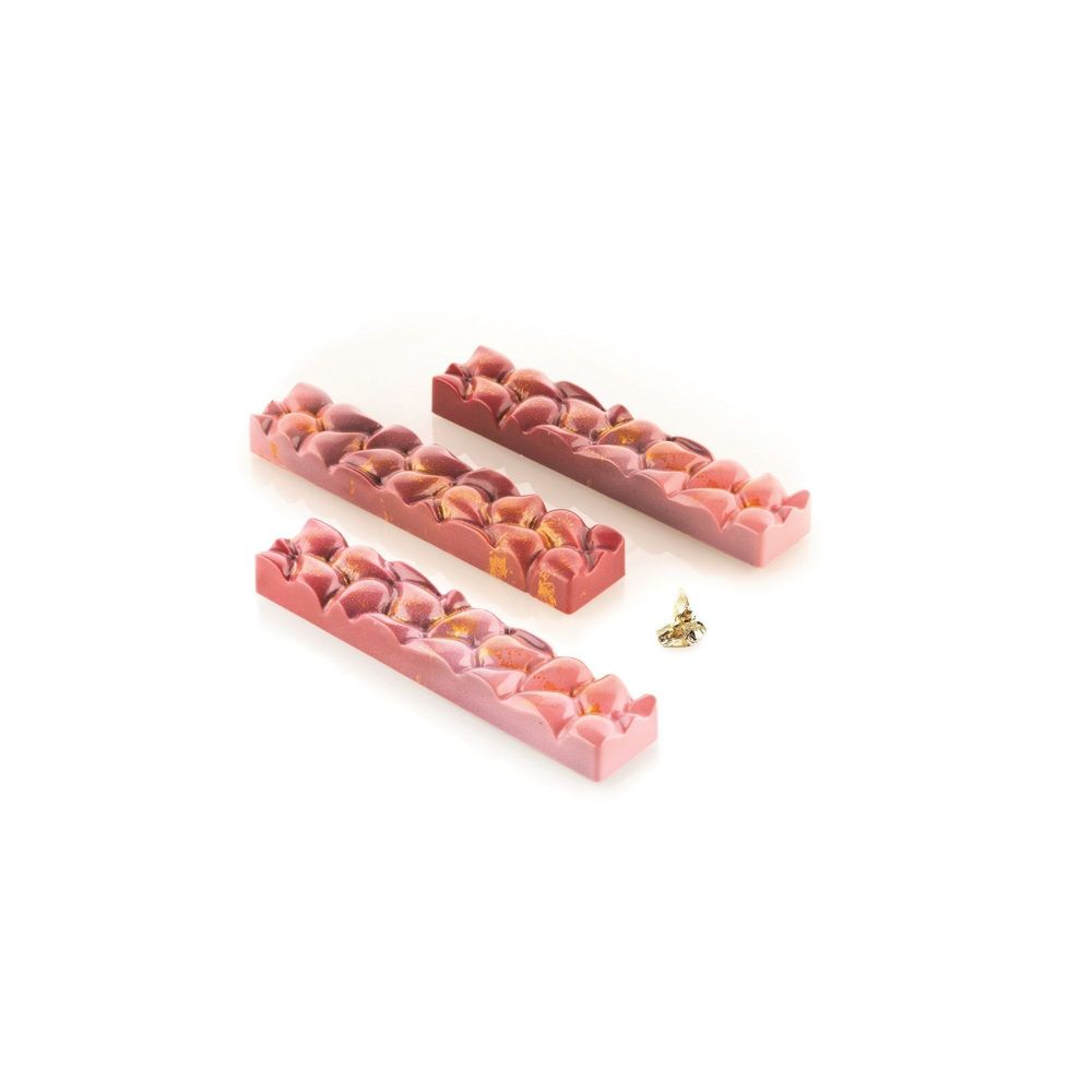 Silikomart Chocado Goccia Tablette 8 Cavities Trïtan Mold, 10.8 inch x 6.9 inch x 1 inch