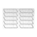 Silikomart Gemma B Number 10 Tritan Mold, 114 x 23 x 15 Millimeter